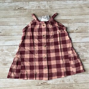 Kate Quinn Merlot Gingham Dress
